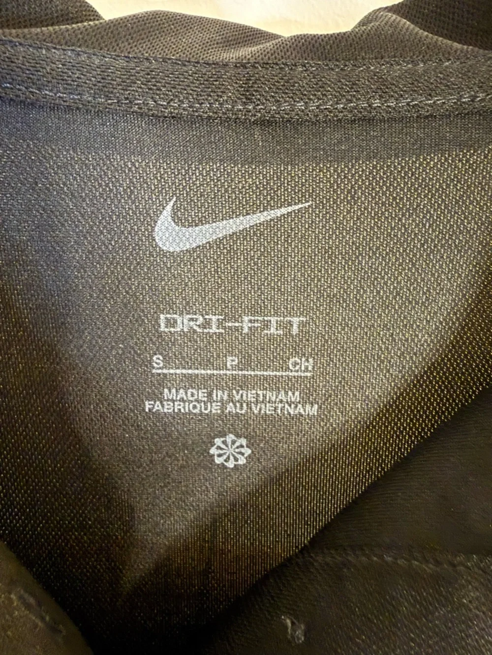 Nike Black Dri-FIT Athletic Collar Polo - Picture 3 of 3